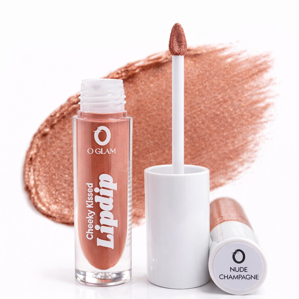 Cheeky Kissed Lipdip (Multi-way) by O Glam - CINNAMON