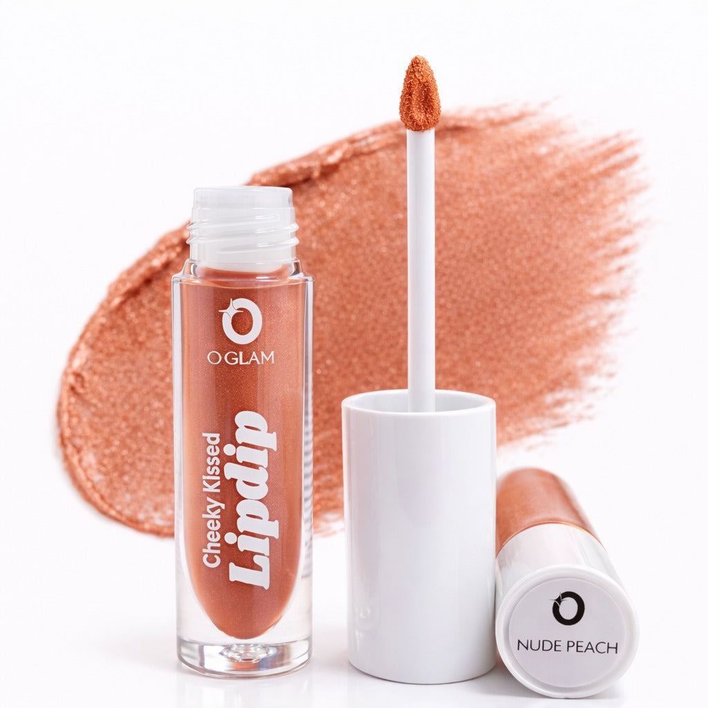 Cheeky Kissed Lipdip (Multi-way) by O Glam - CINNAMON