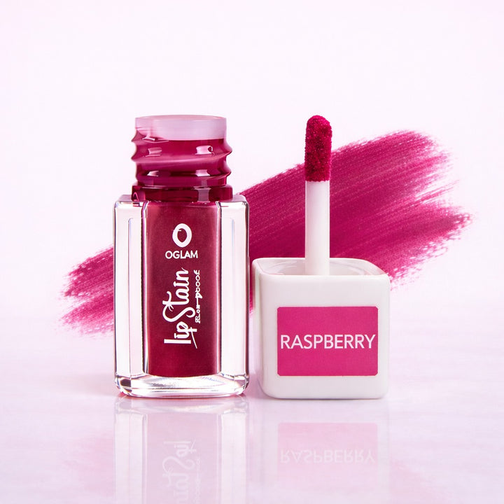 Kiss Proof Lip Stain (Liptint) by O Glam - RASPBERRY