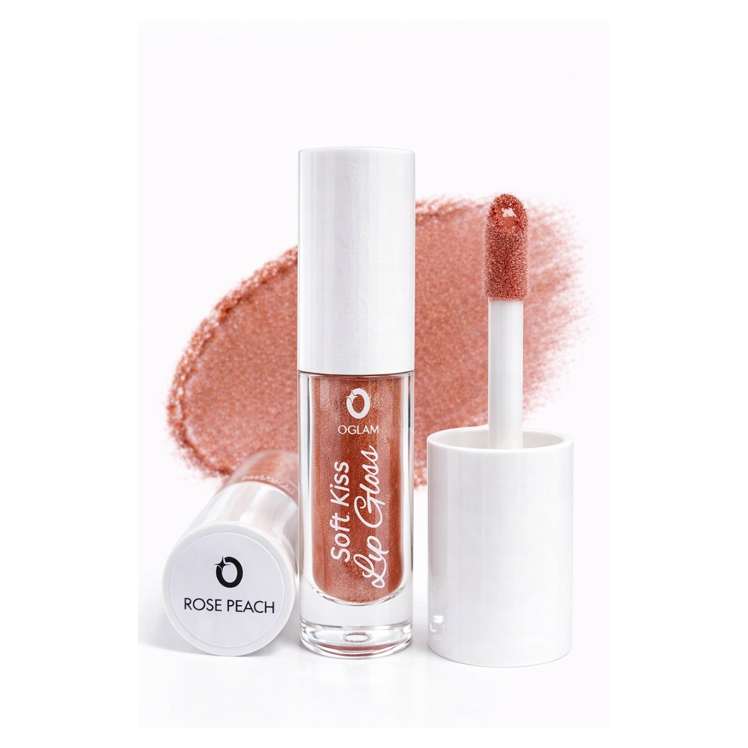 Soft Kiss Lip Gloss by O Glam - AUBURN