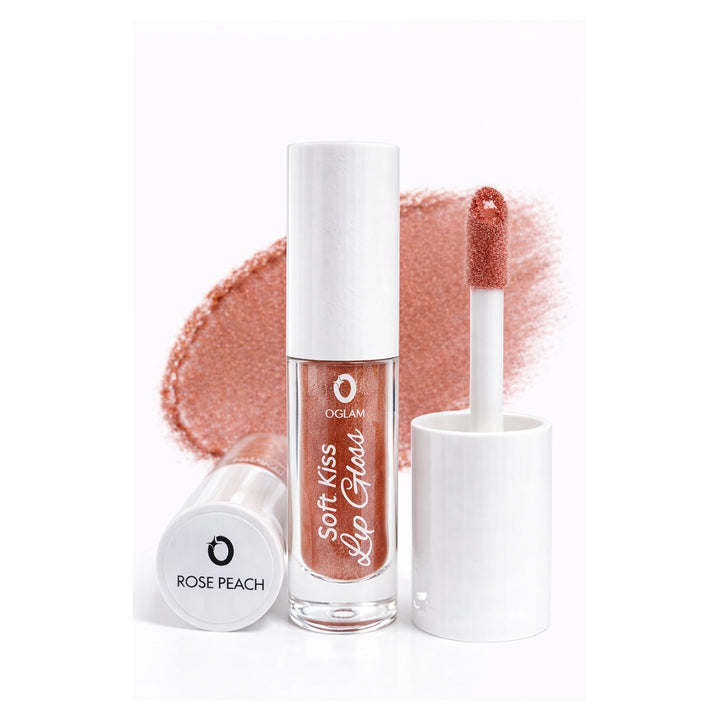 Soft Kiss Lip Gloss by O Glam - GINGER