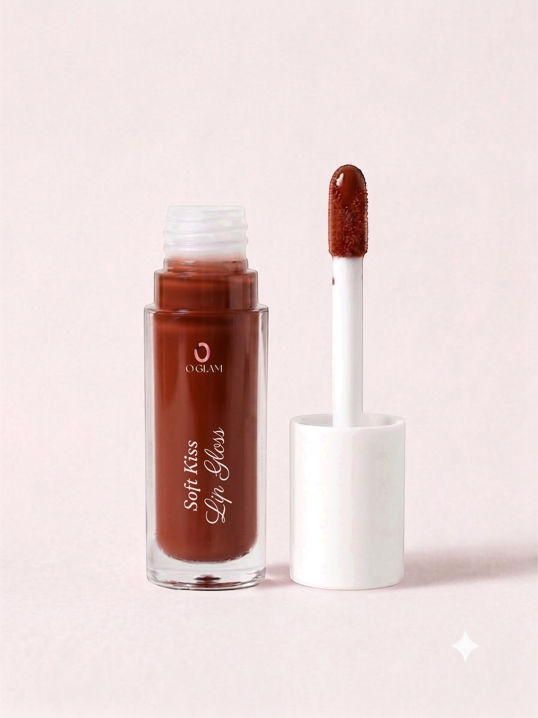 Soft Kiss Lip Gloss by O Glam - AUBURN