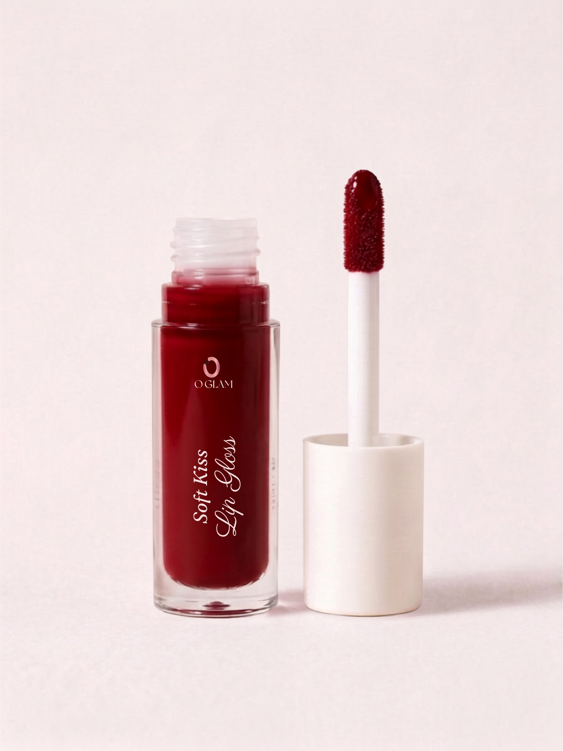 Soft Kiss Lip Gloss by O Glam - BLOOD
