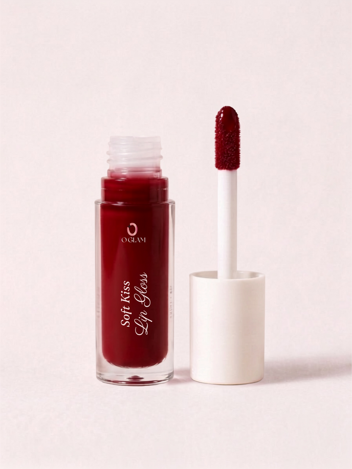 Soft Kiss Lip Gloss by O Glam - BLOOD